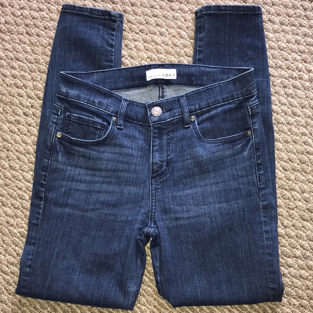 LIKE NEW LOFT Modern Skinny Jeans - Picture 2 of 6